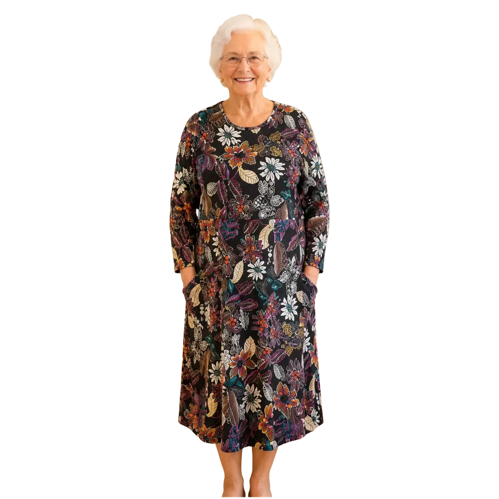 Robe adaptée floral
