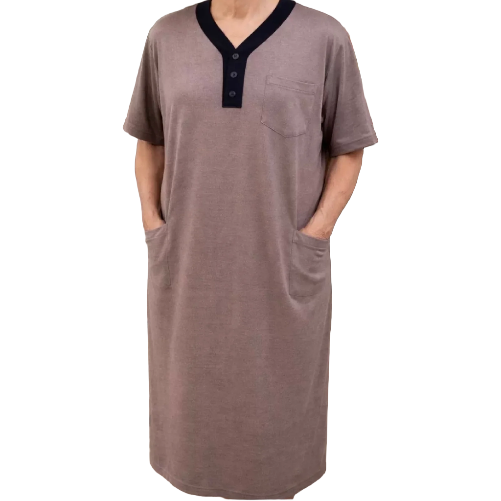*Chemise de nuit adaptée pour hommes