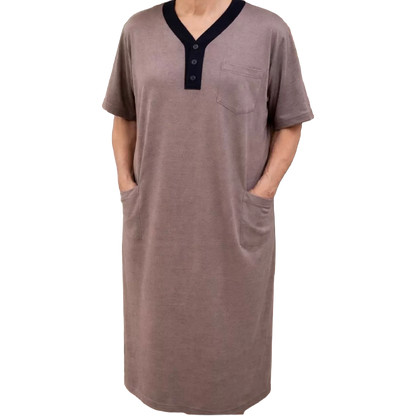 *Chemise de nuit adaptée pour hommes