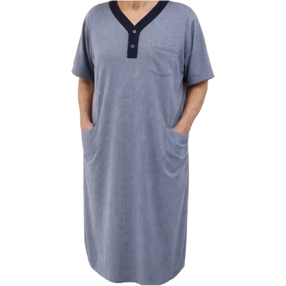 *Chemise de nuit adaptée pour hommes