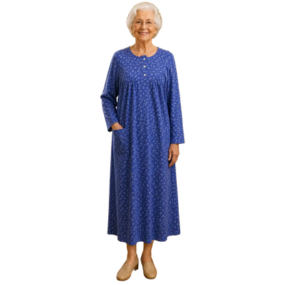 Robe de nuit adaptée marine