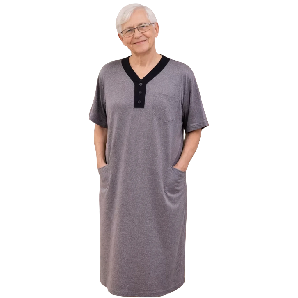 Chemise de nuit adaptée