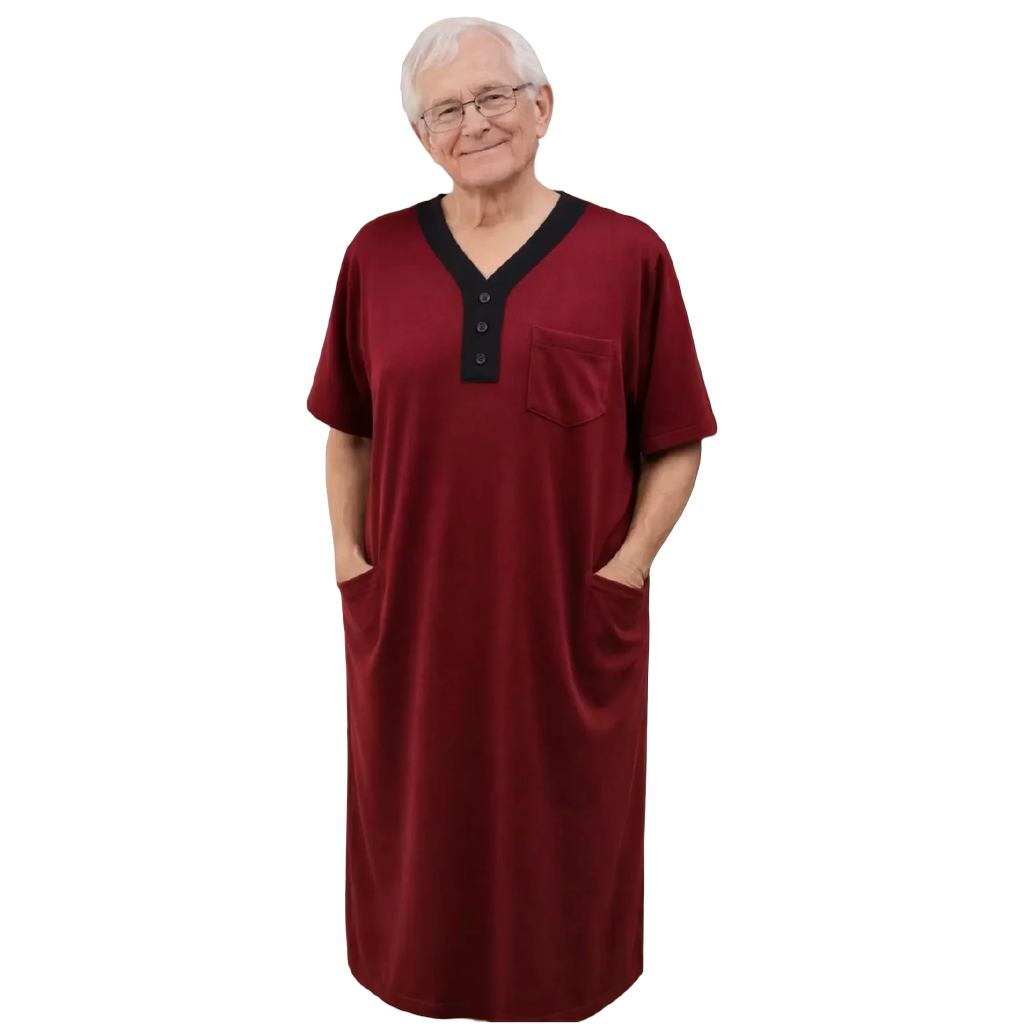 Chemise de nuit adaptée