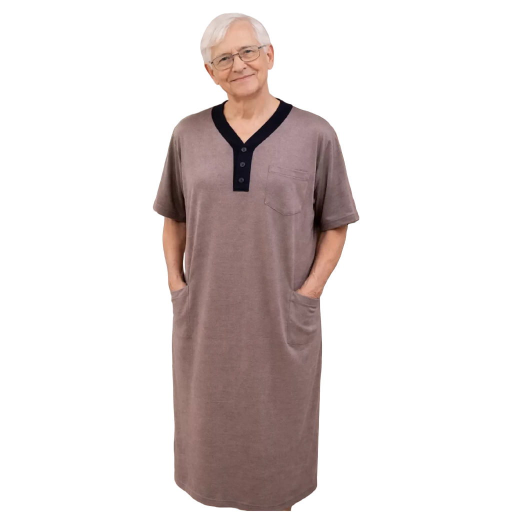Chemise de nuit adaptée