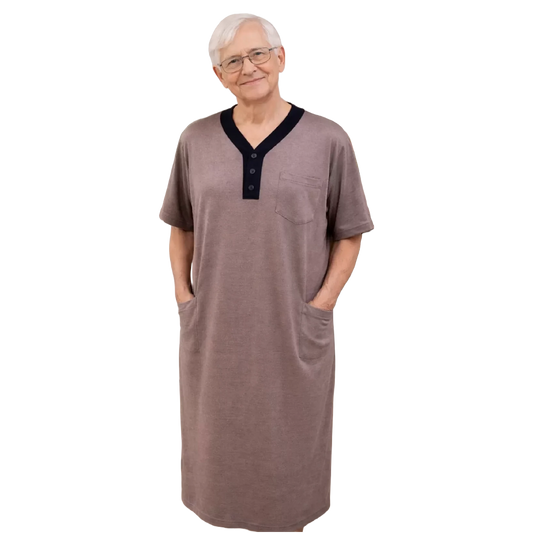 Chemise de nuit adaptée