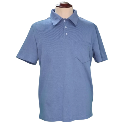 Men's adapted polo - indigo